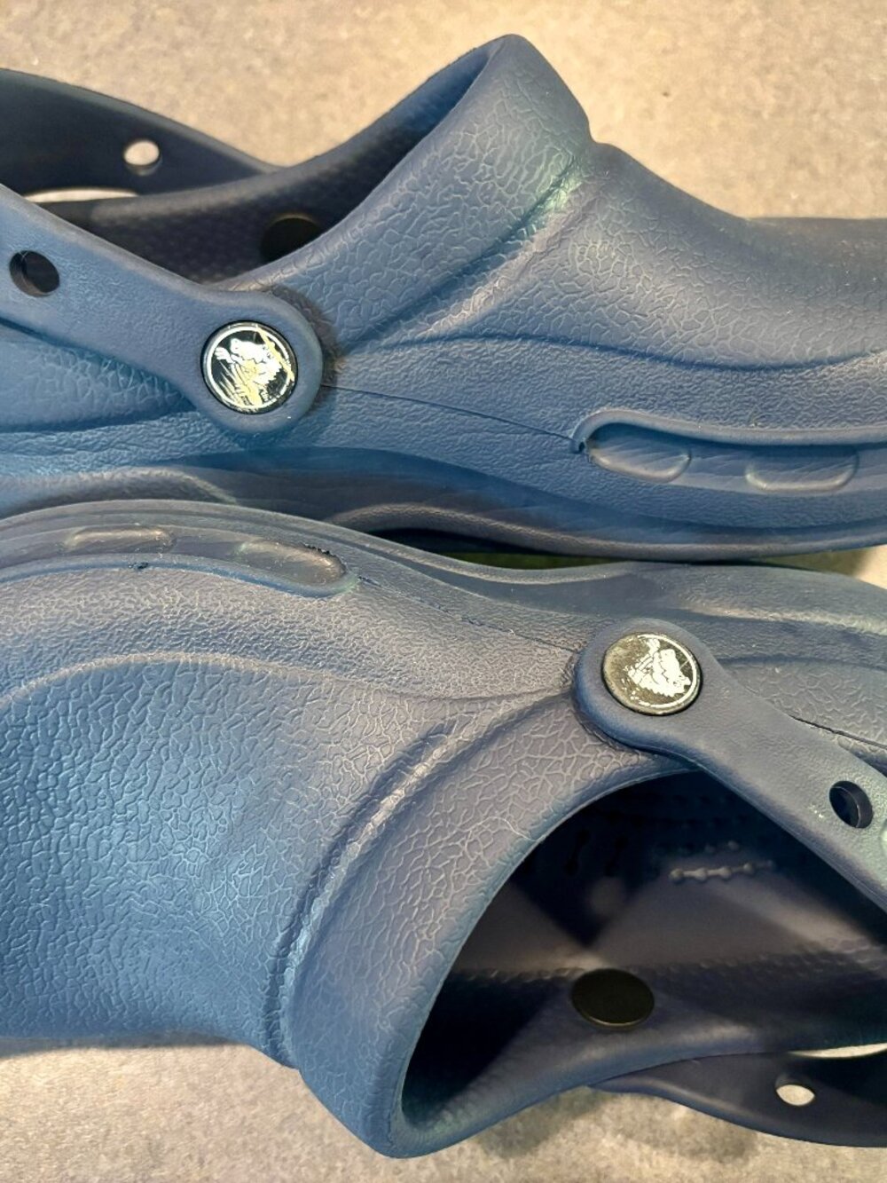 ~~Crocs Bistro Slip Resistant Clogs M4/W6 Blue Nurse Chef Work Slide      ALL FO